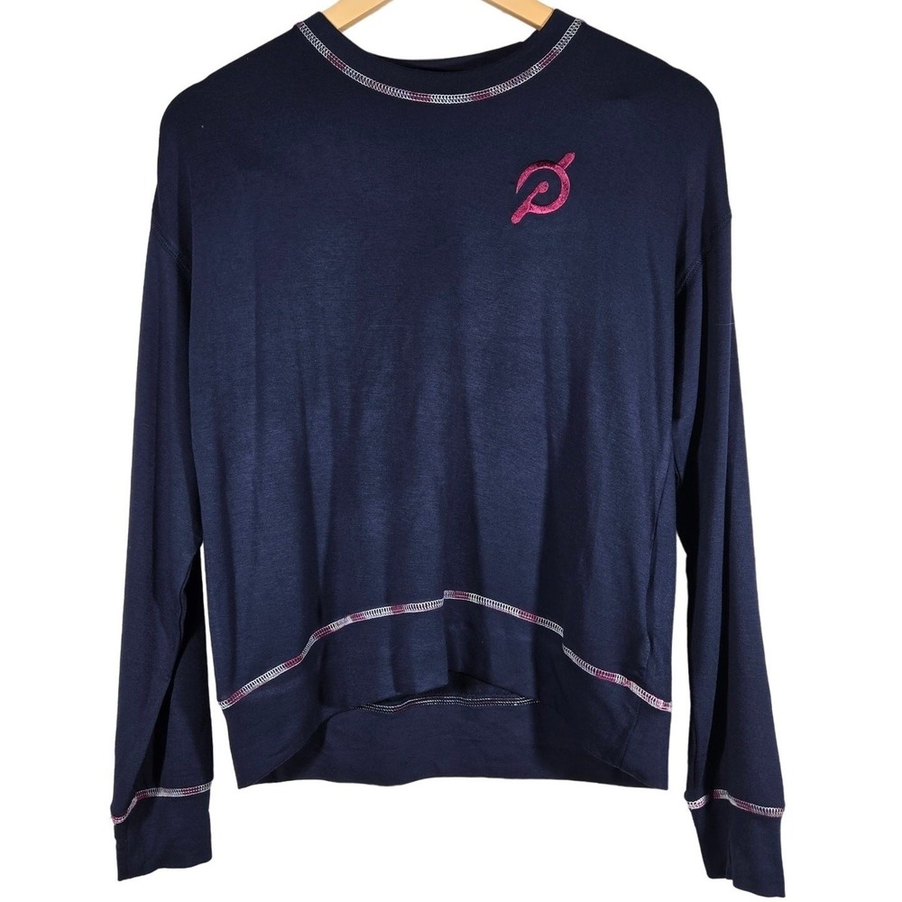 Peloton Gifting 2021 Sleepover‎ Sweatshirt Navy Blue Women's Size S